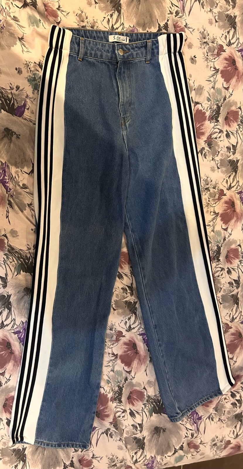 Pantalon large jean