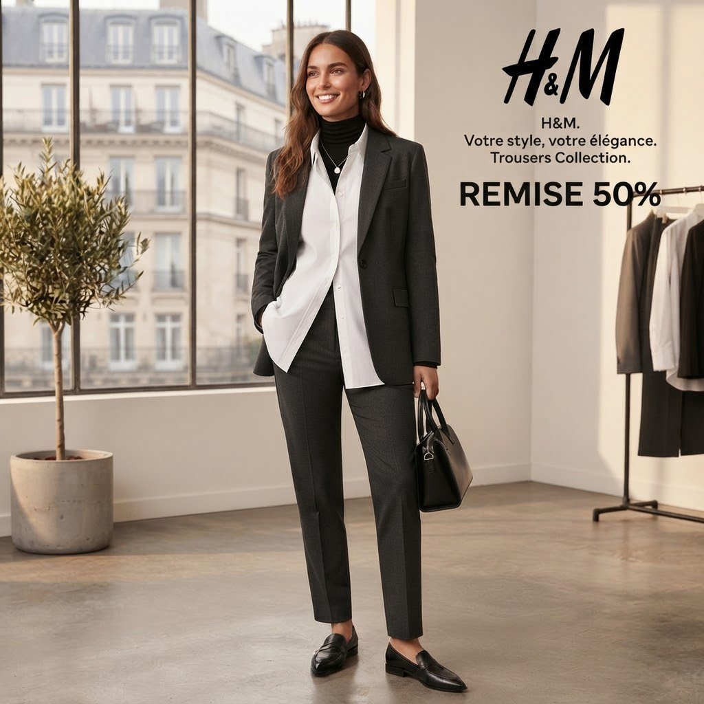 Pantalon élégant 