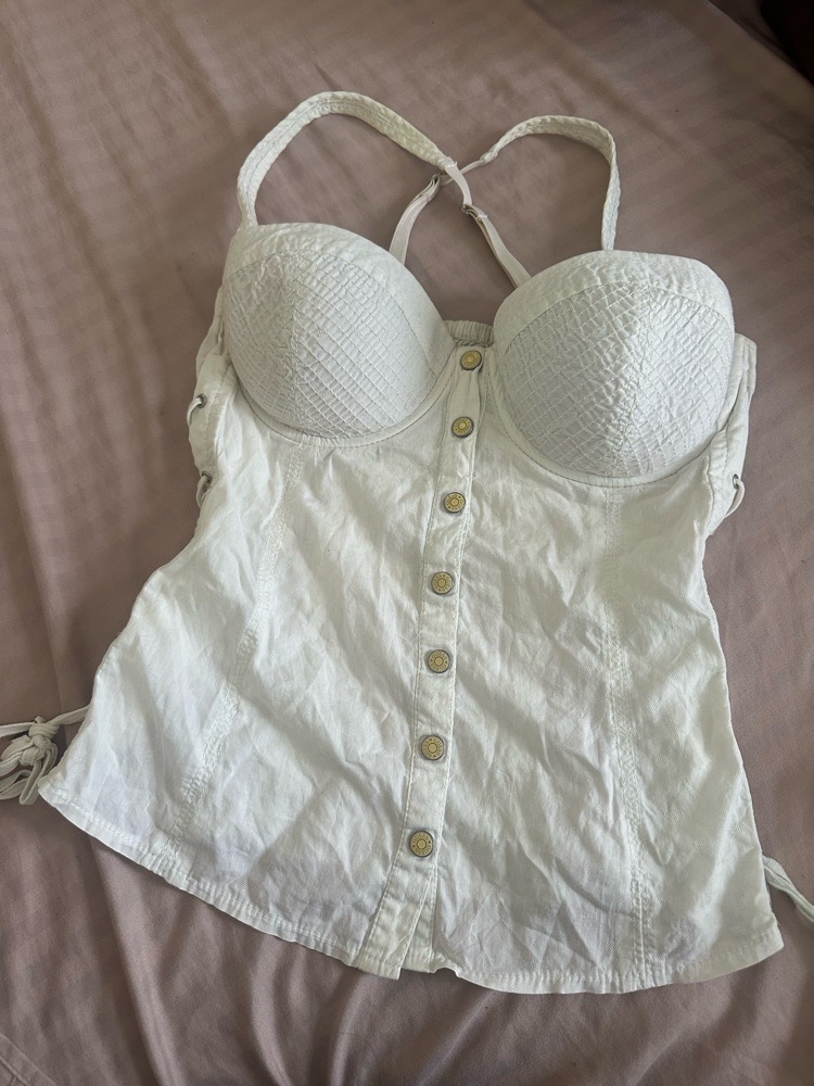 Un top style corset guess