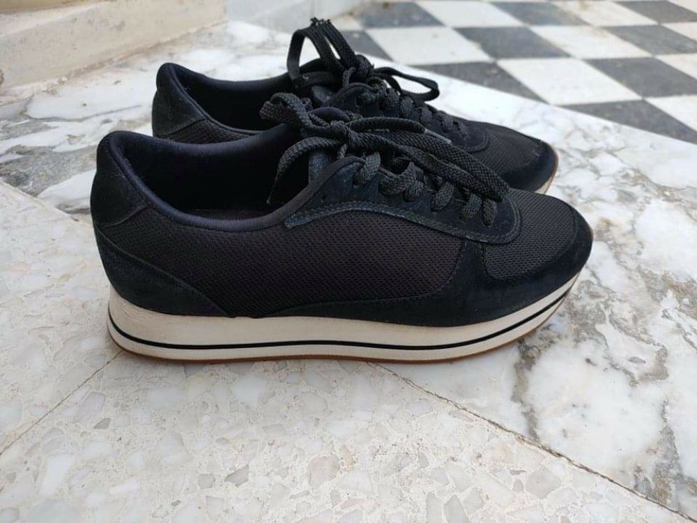 bottine a lacet noir