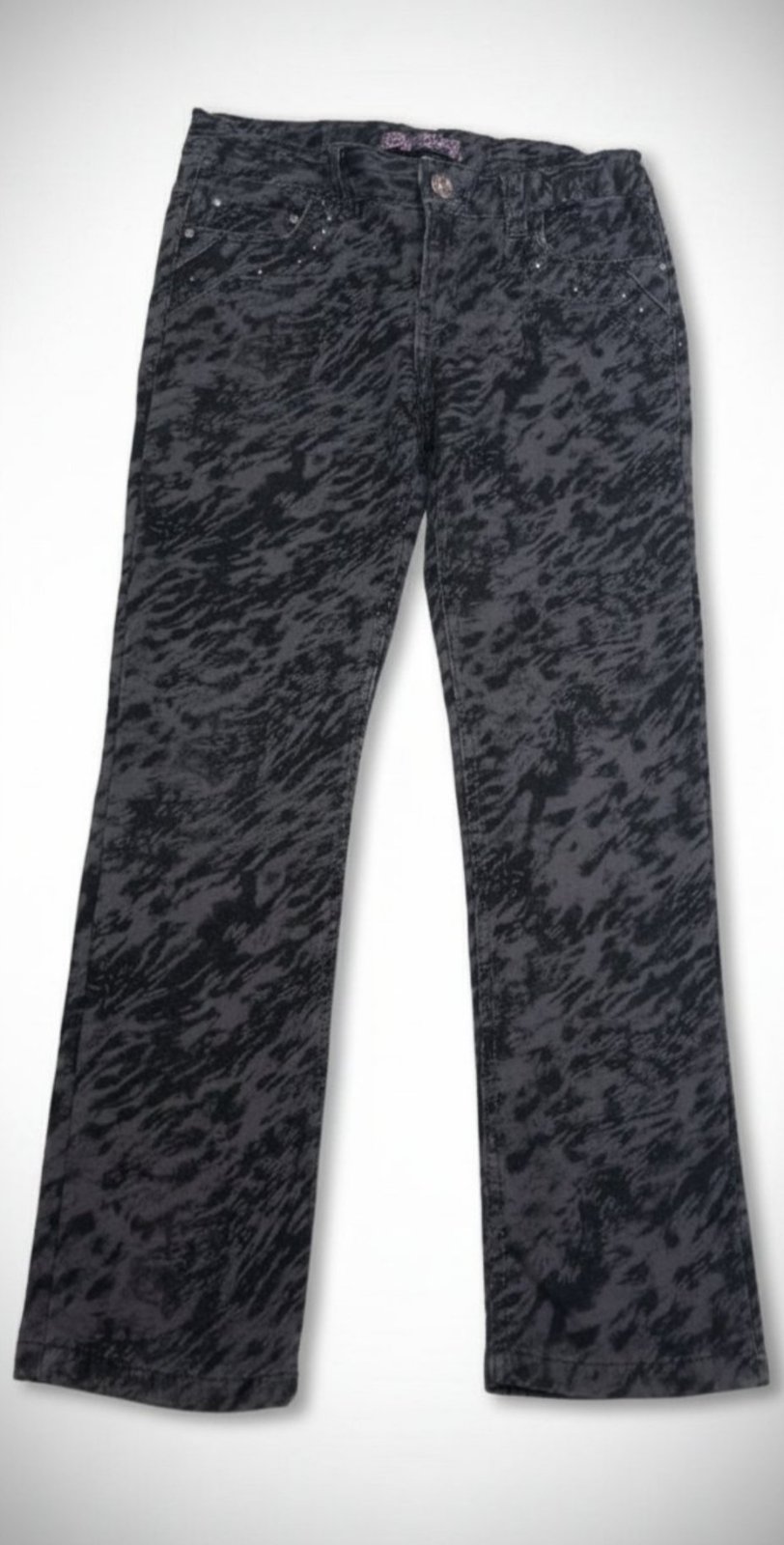 Pantalon noir et gris 