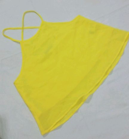 top jaune 