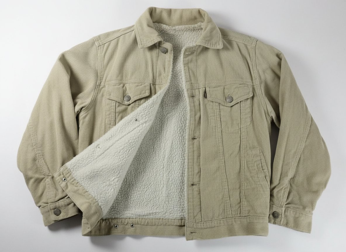 Veste beige unisexe a la tendance 💛⚜️