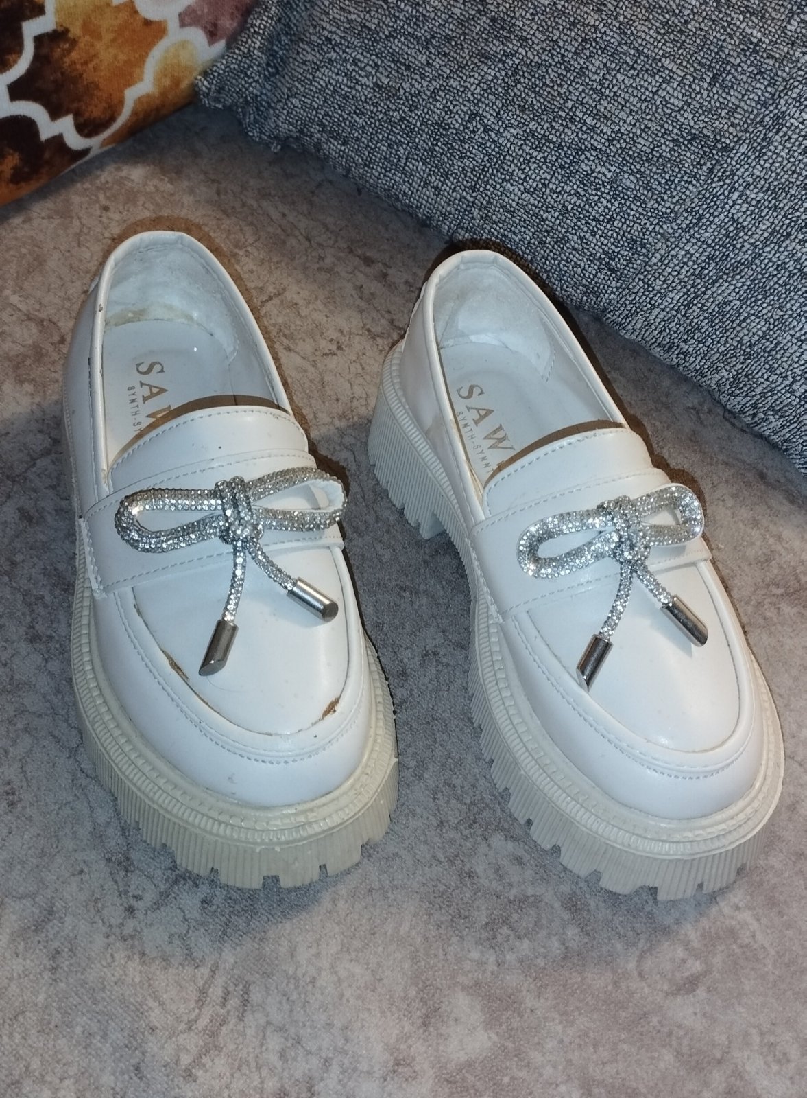 Derbies beige très chic 