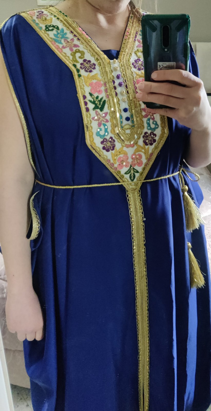 Robe bleu