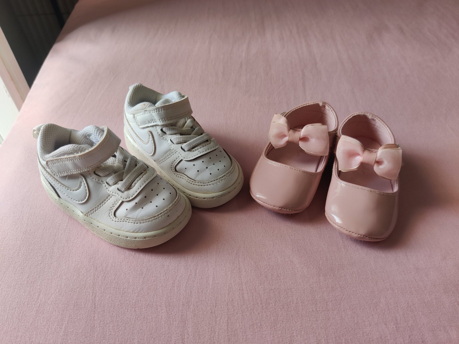 Basket nike 21cm et ballerine rose 20cm❤️❤️