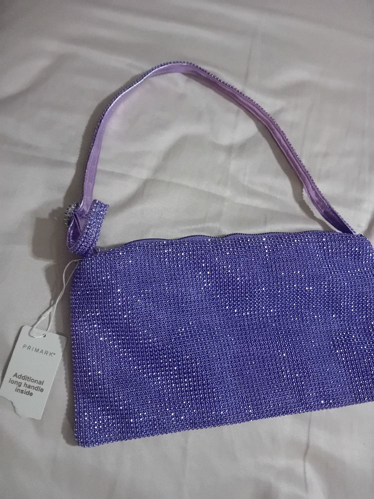 Sac soirée mauve