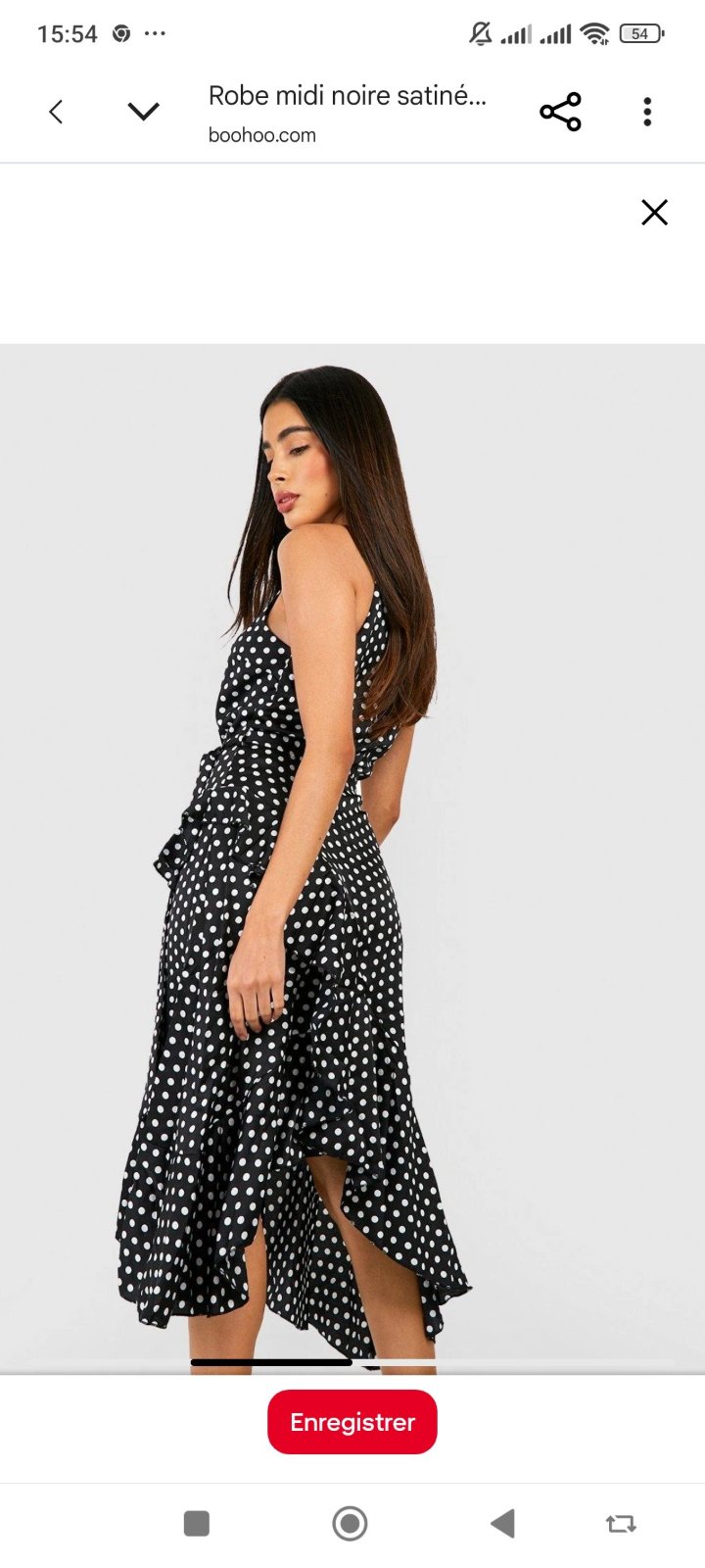 Robe à pois neuf 