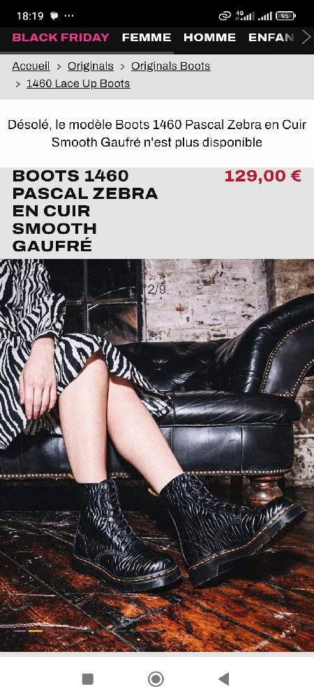 Dr martens authentique 