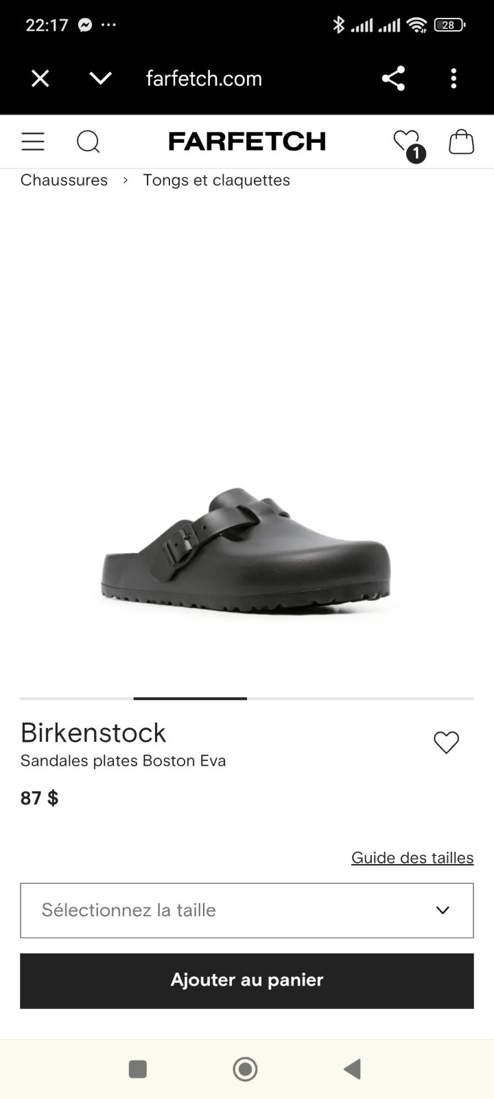 Birkenstock neuf