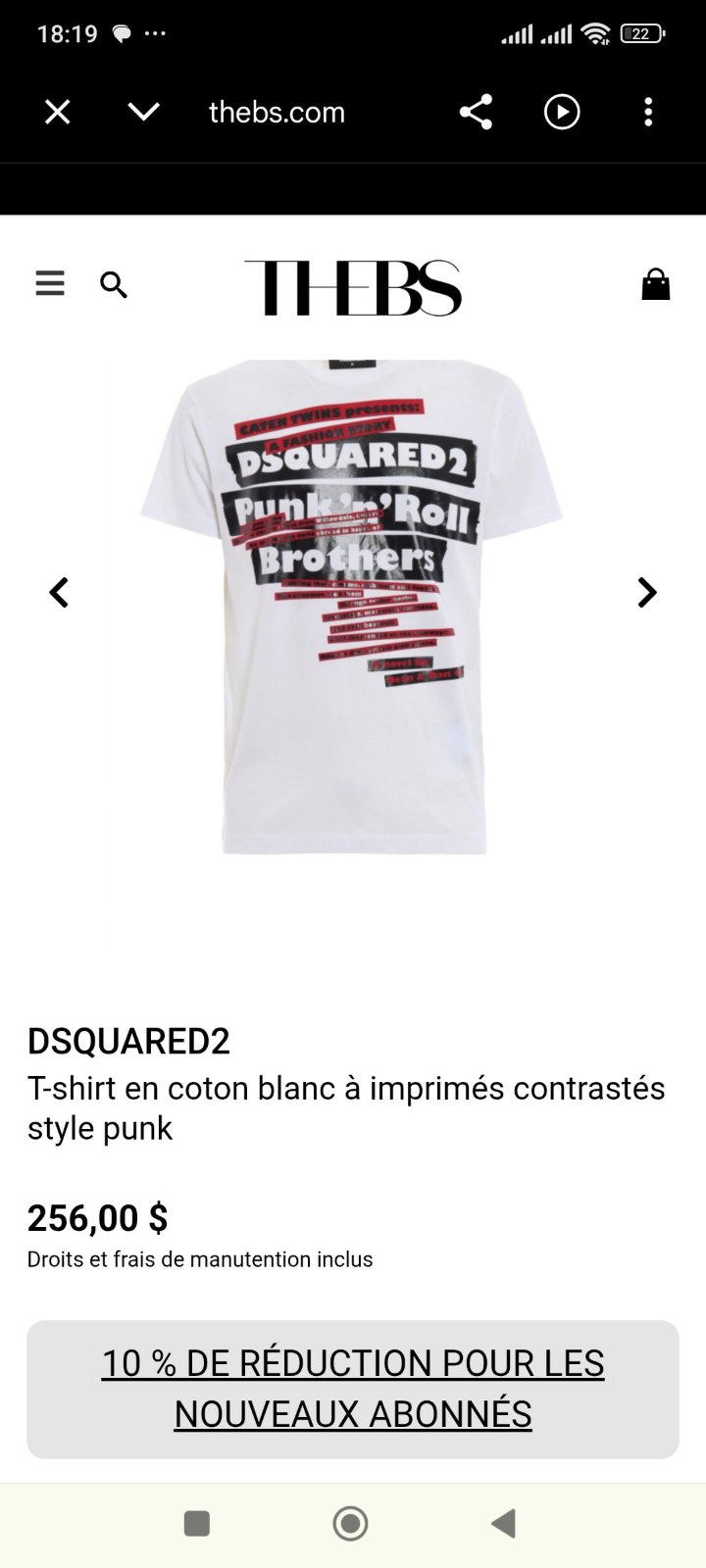 Dsquared 2 neuf