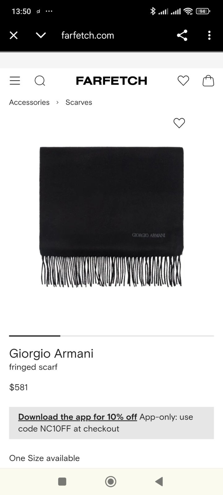 Giorgio Armani neuf