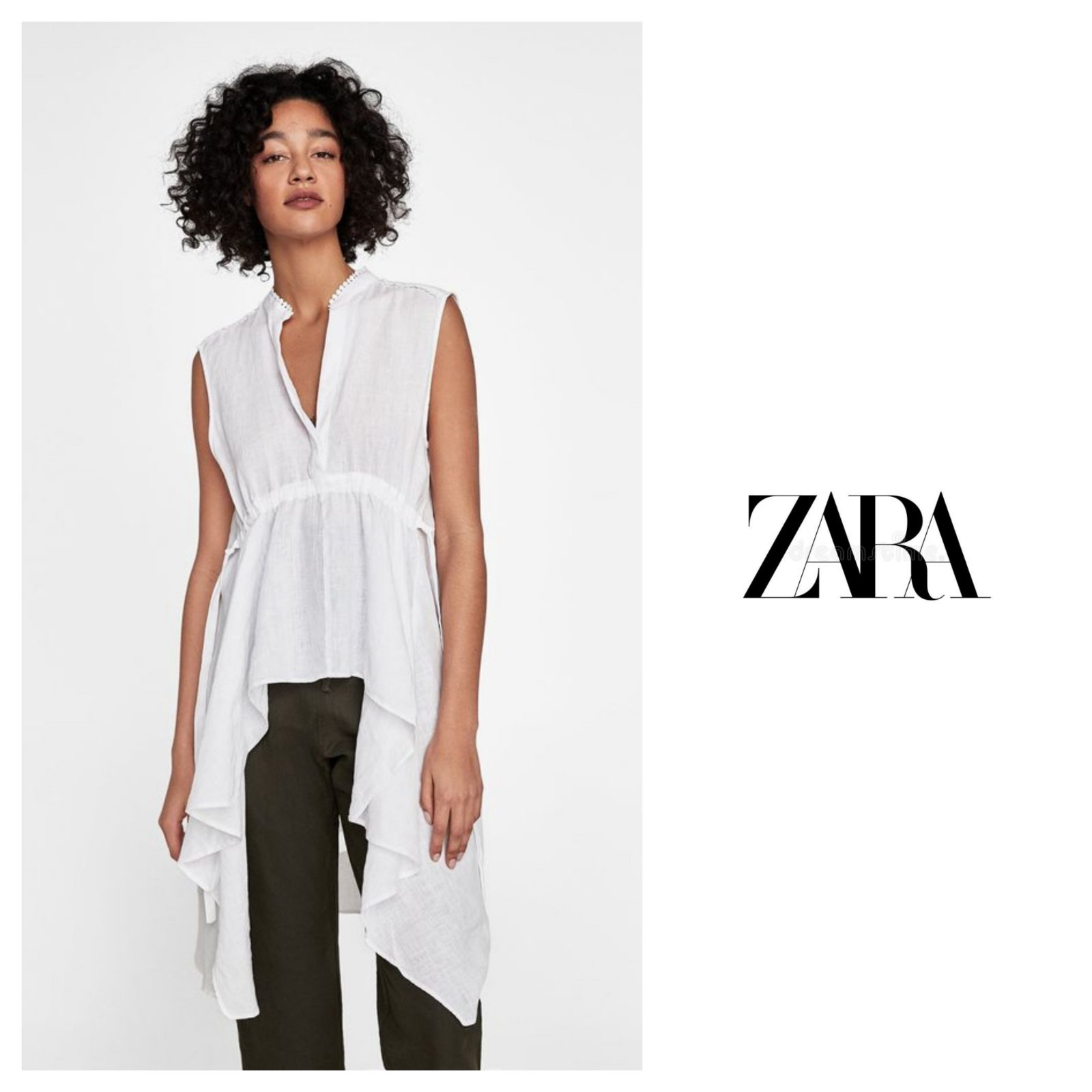Zara pur lin neuf 