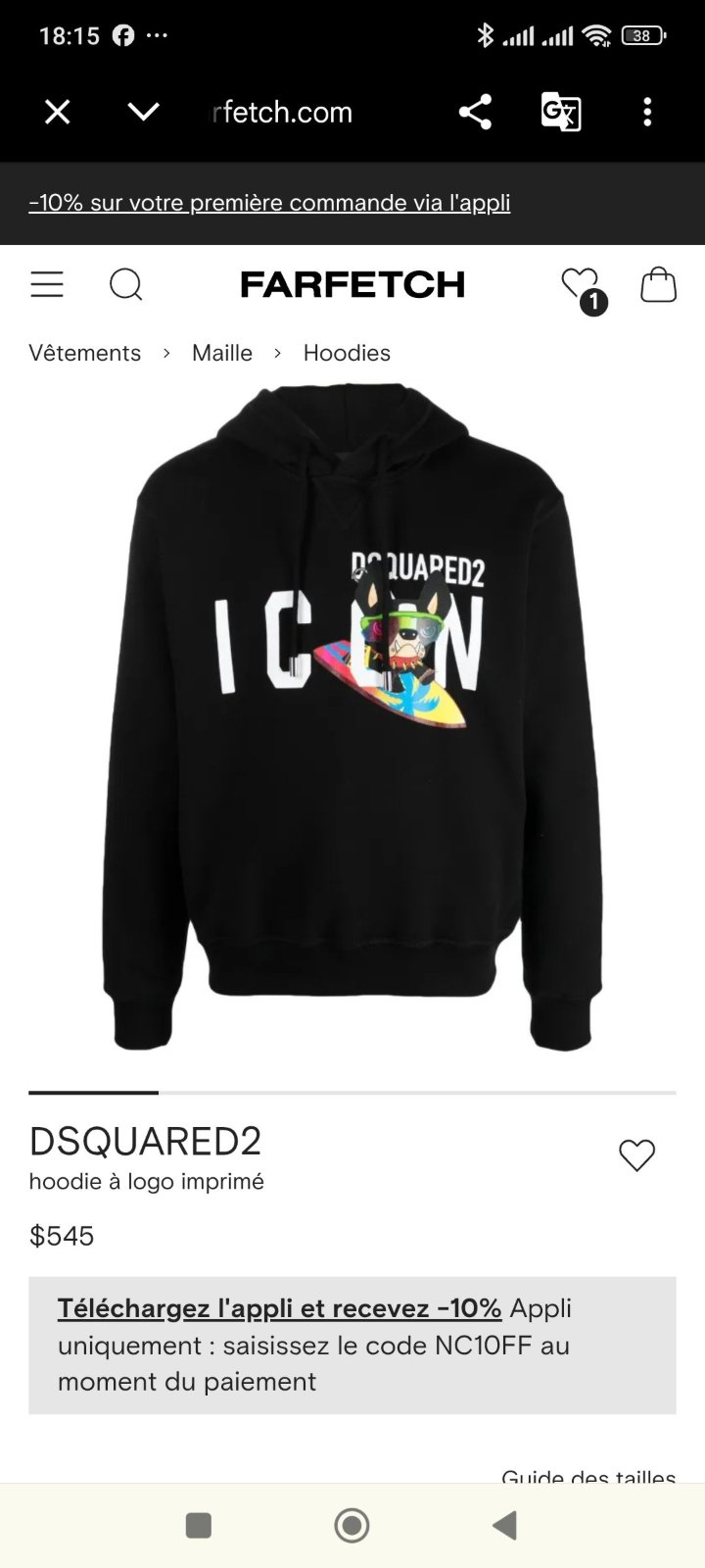 Dsquared2 neuf