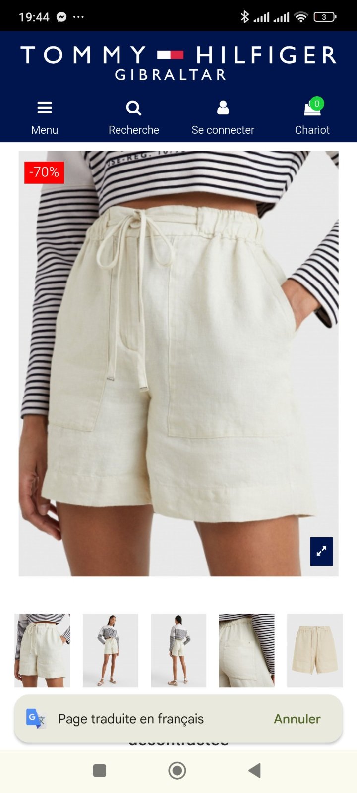 Tommy Hilfiger pur lin neuf