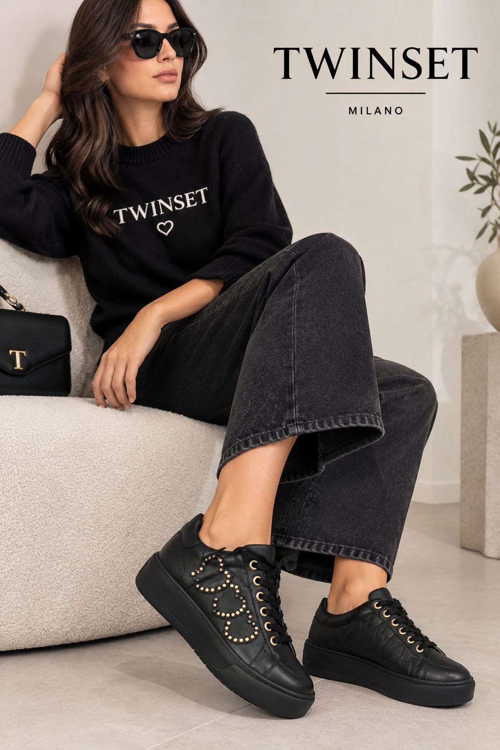 Twinset cuir neuf 
