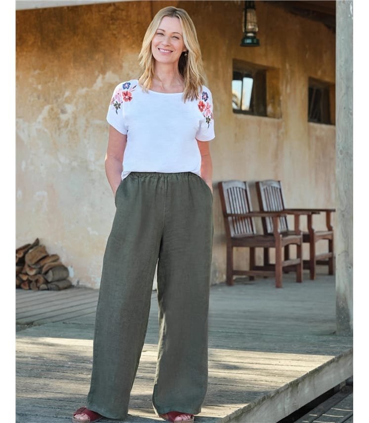 Pantalon lin neuf