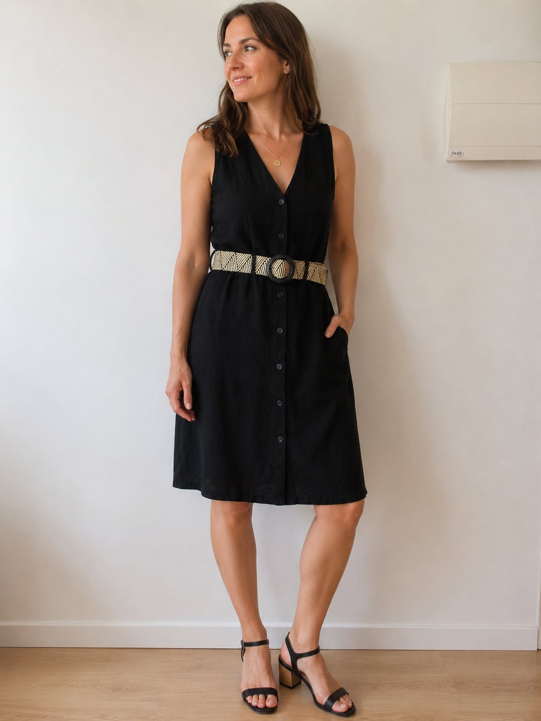 Robe en lin neuf 
