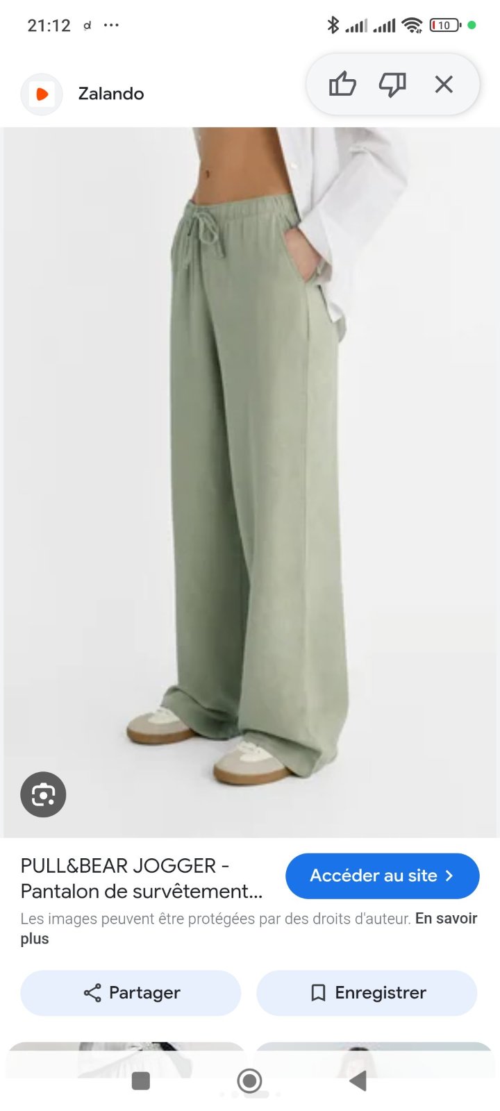 Pull and bear en lin mélangé neuf