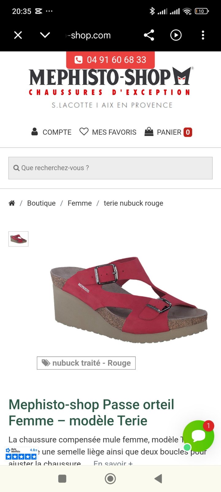 Mephisto neuf
