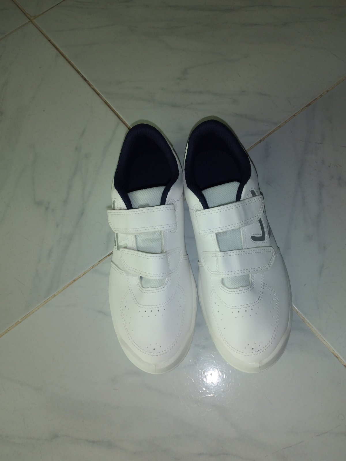 Espadrille marque artengo pointue 37,5 blanche 