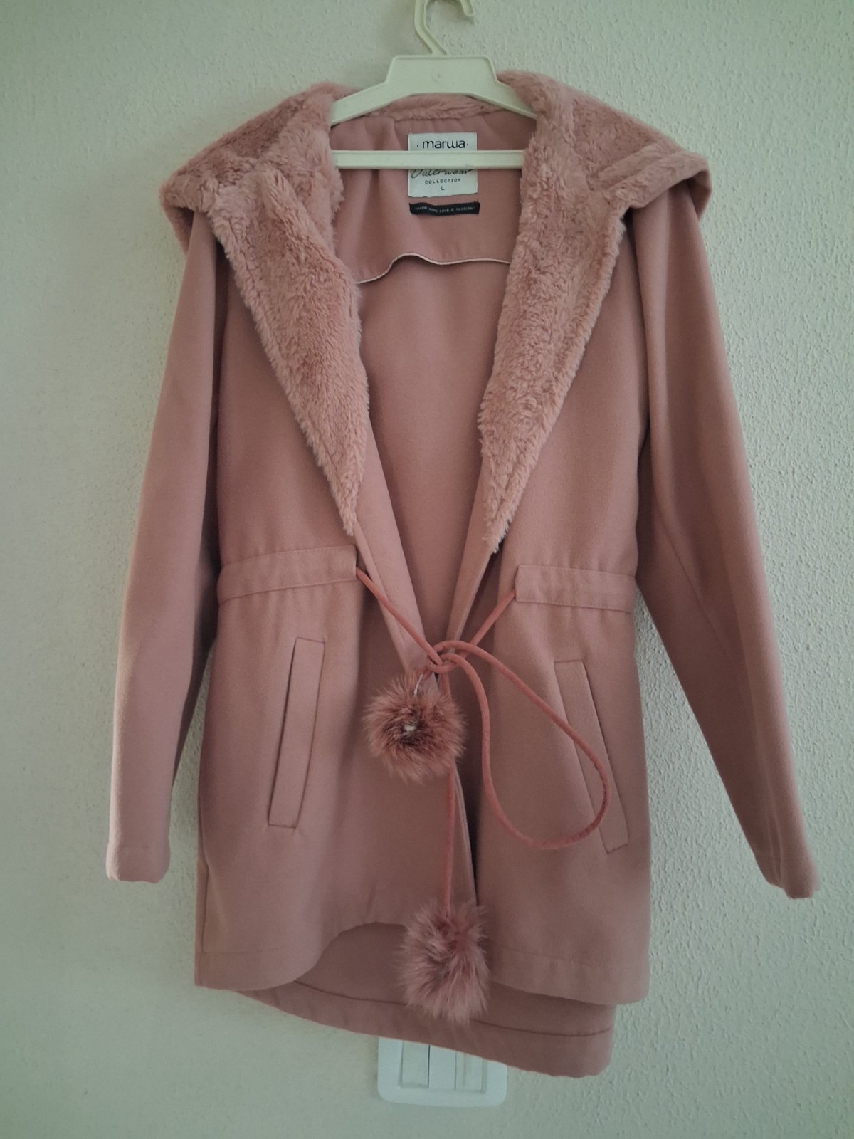 Manteau cachemire taille L
