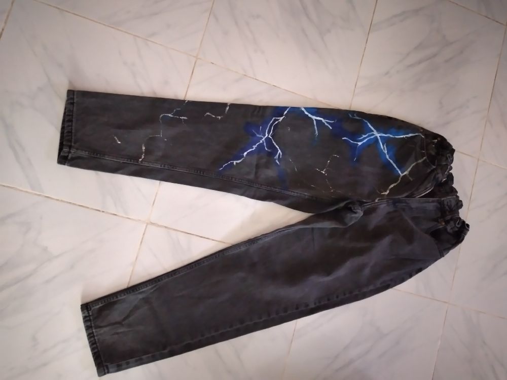 Pantalon personnalisé gris 