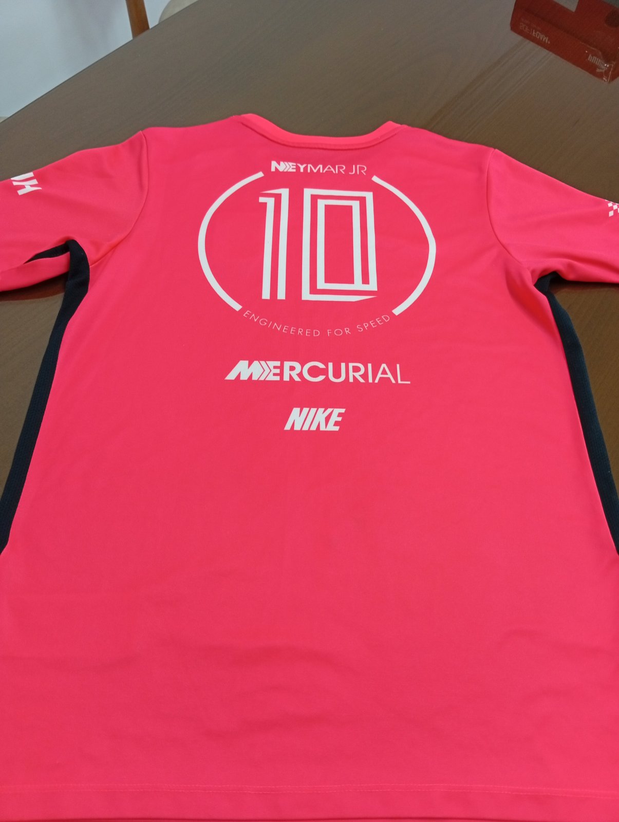 Nike T-shirt d'Entraînement Dry NJR Speed Freak - Rouge/Noir/Blanc