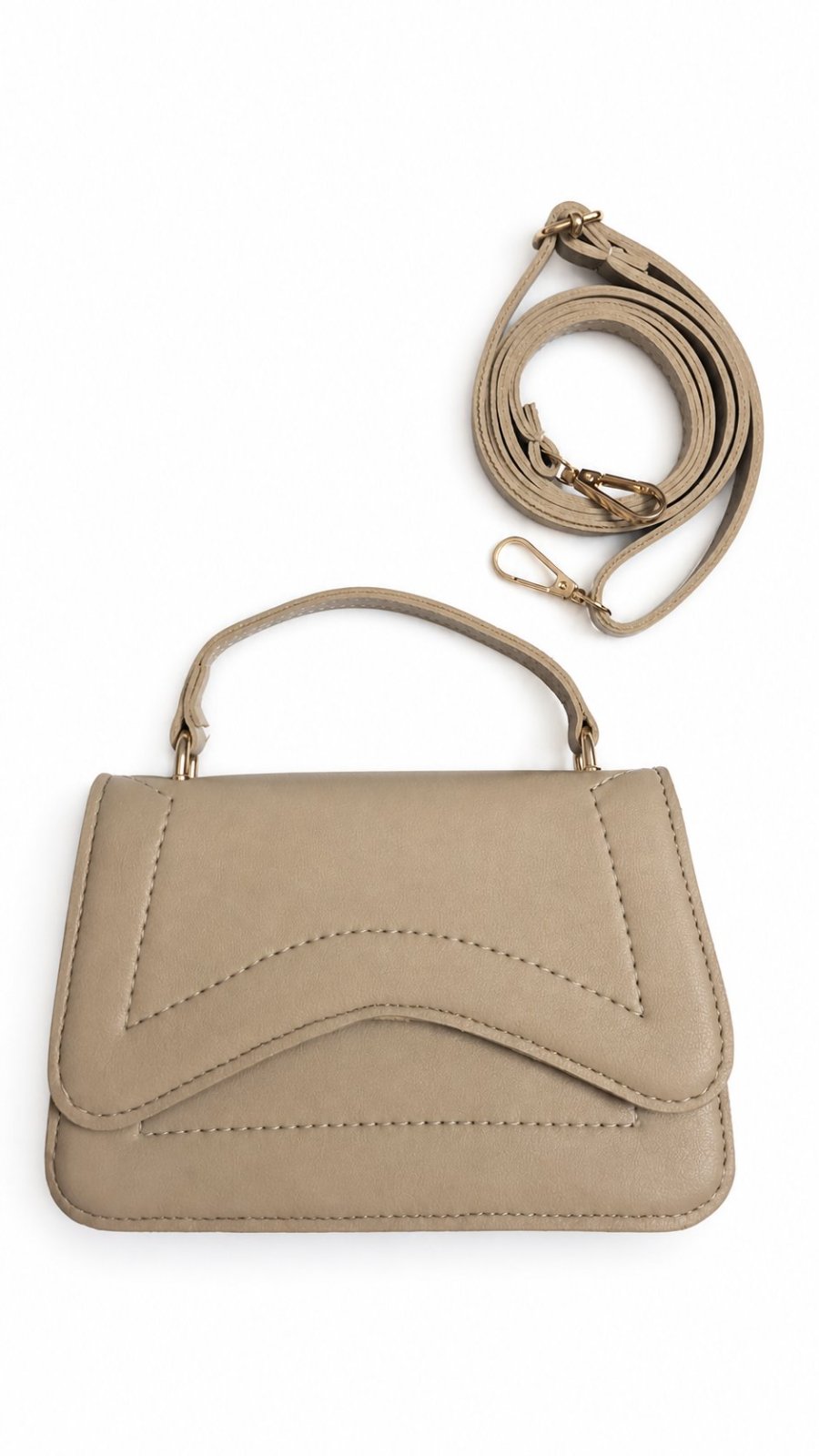  Sac à main chic beige 