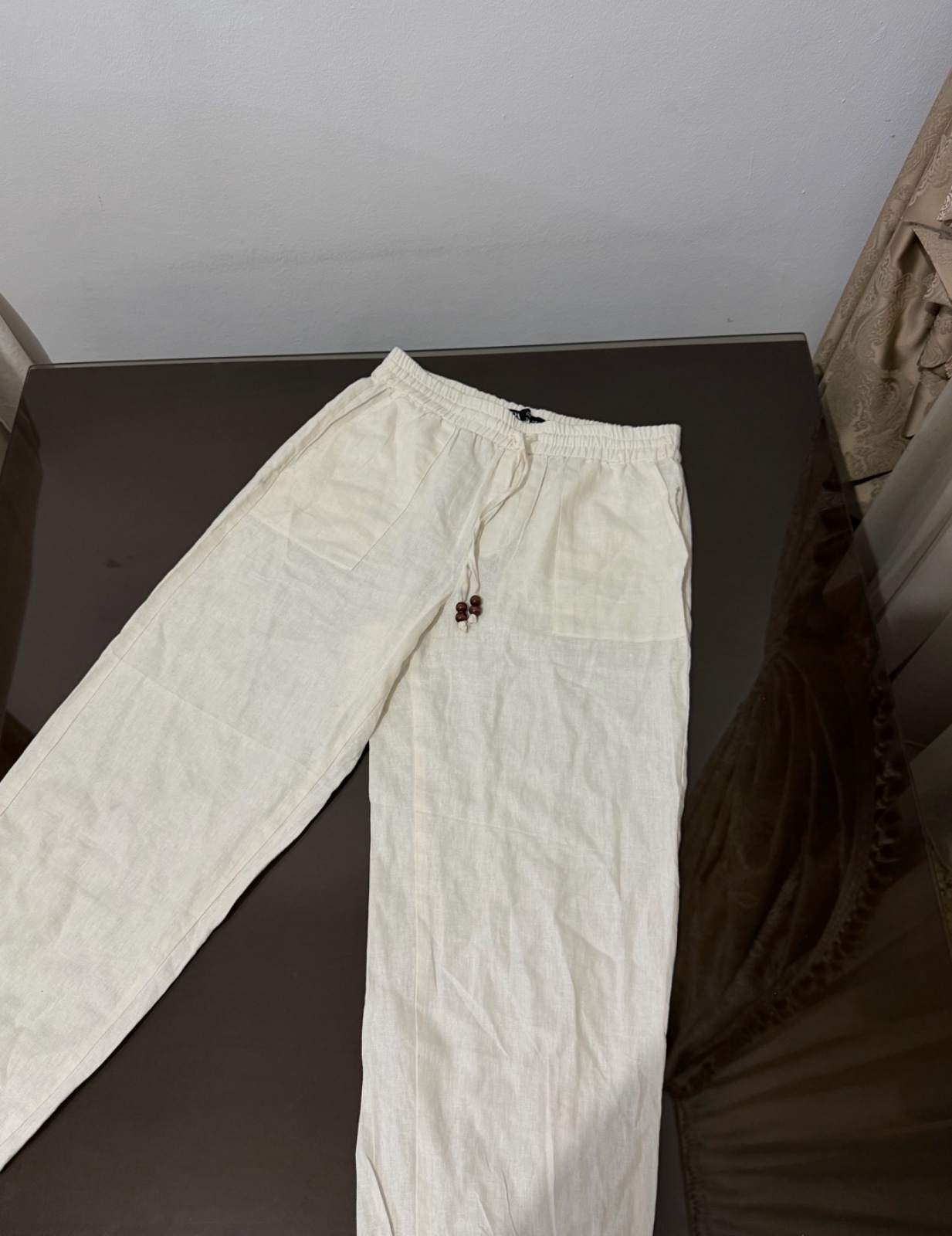 Pantalon large zara lin 