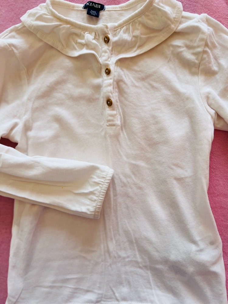 Pull en blanc kiabi