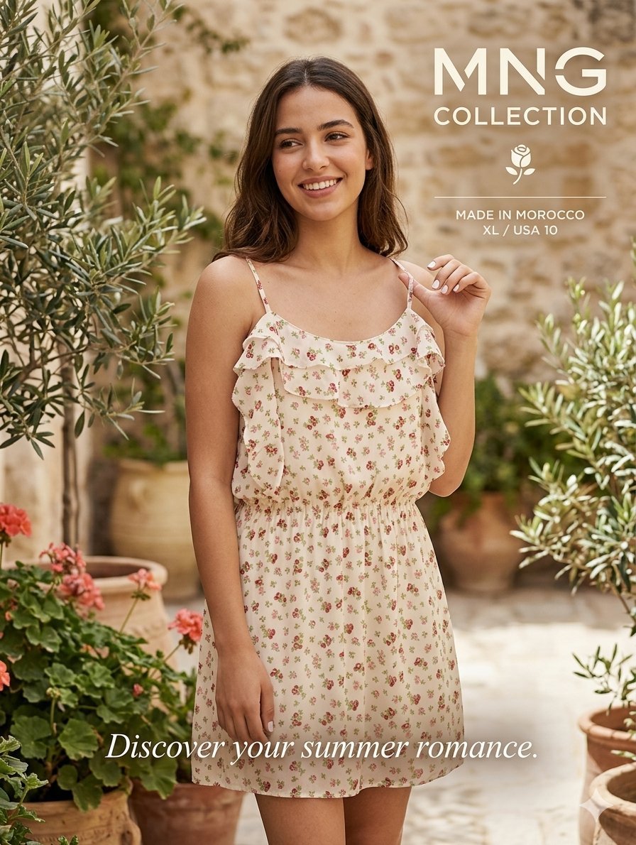 Robe à imprimé floral 