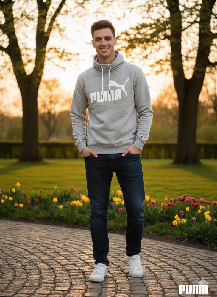 Sweatshirt Puma sans capuche 
