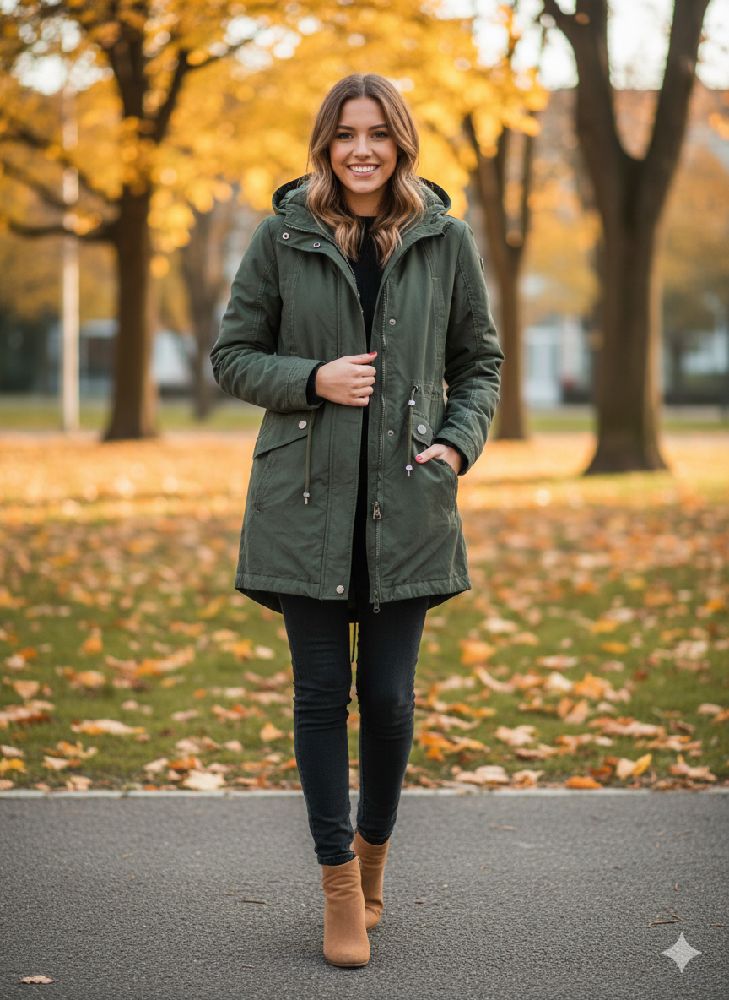 Parka à capuche et doublure de la marque Polar bear 