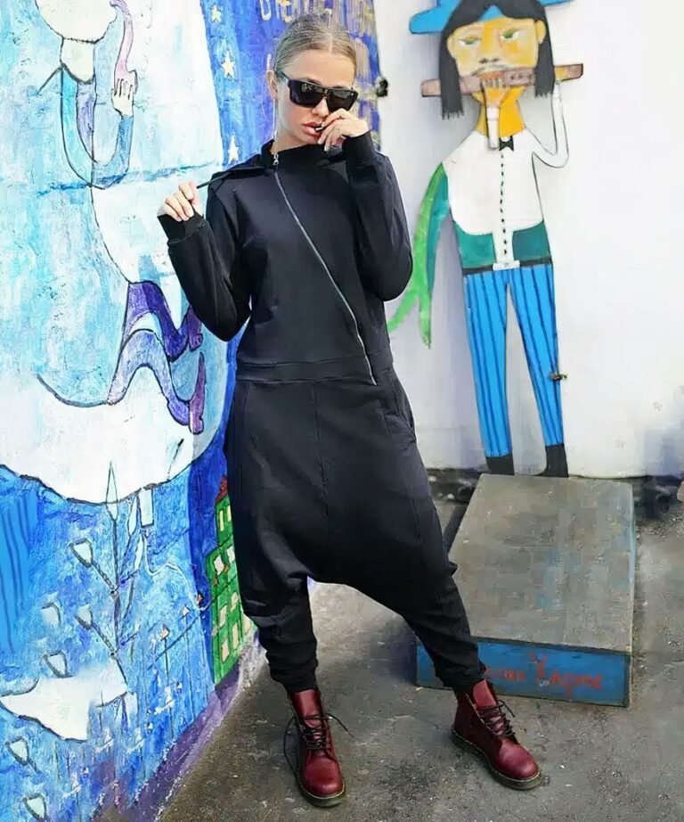 Combinaison sarouel streetwear à capuche
