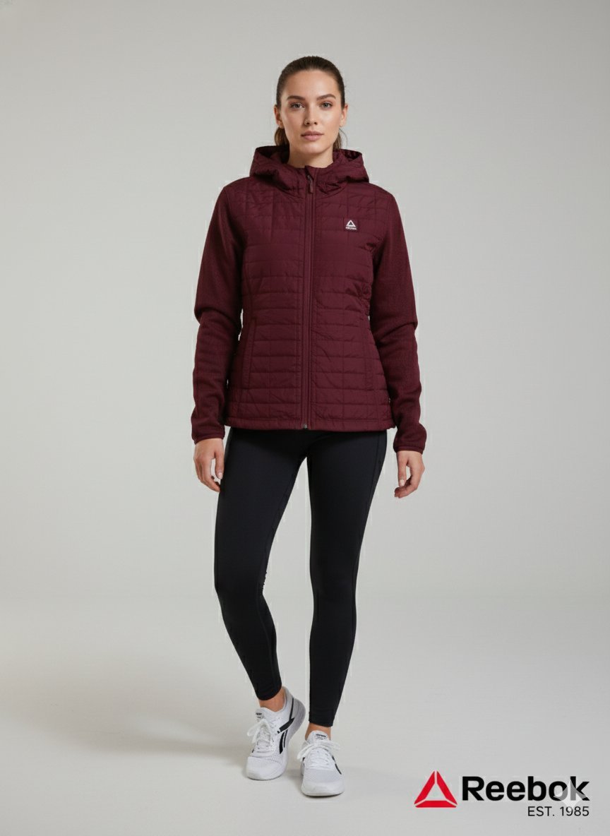 Doudoune fine burgundy 