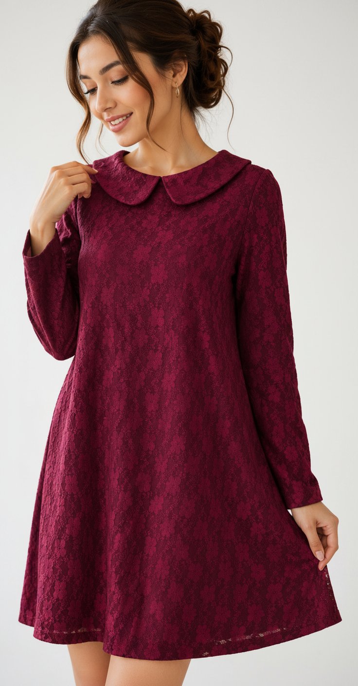 Chemise en dentelle 