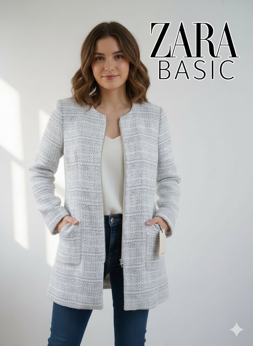 Veste en tweed 