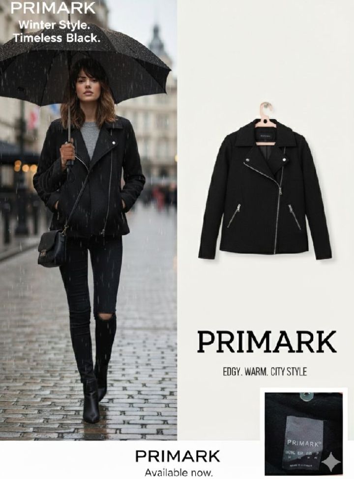 Wool Coat black 