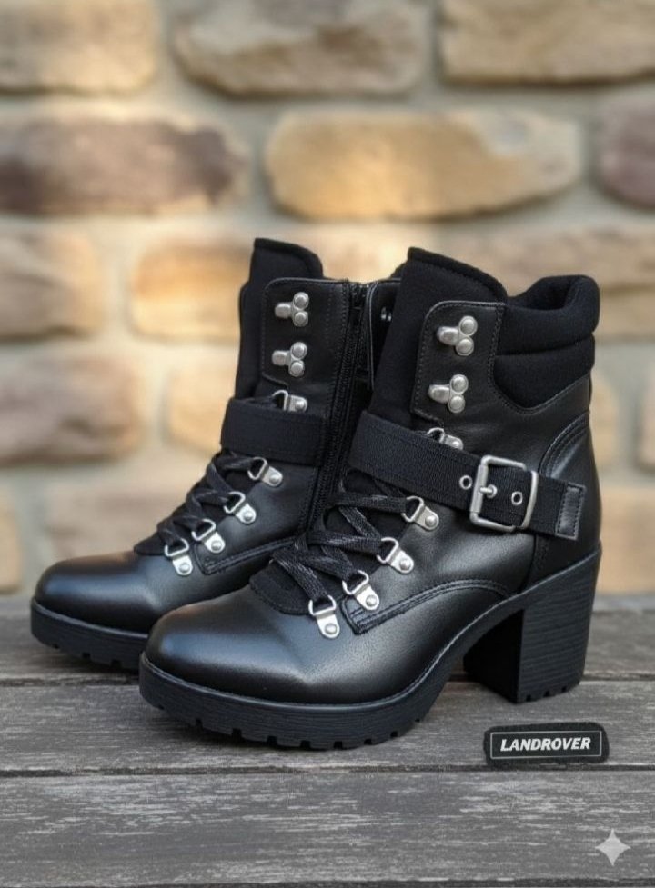 Bottines en similicuir de la marque européenne Landrover