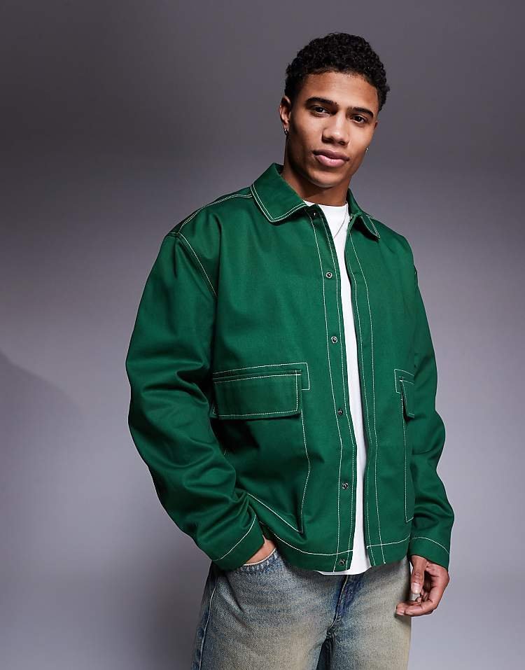 Veste décontractée vintage