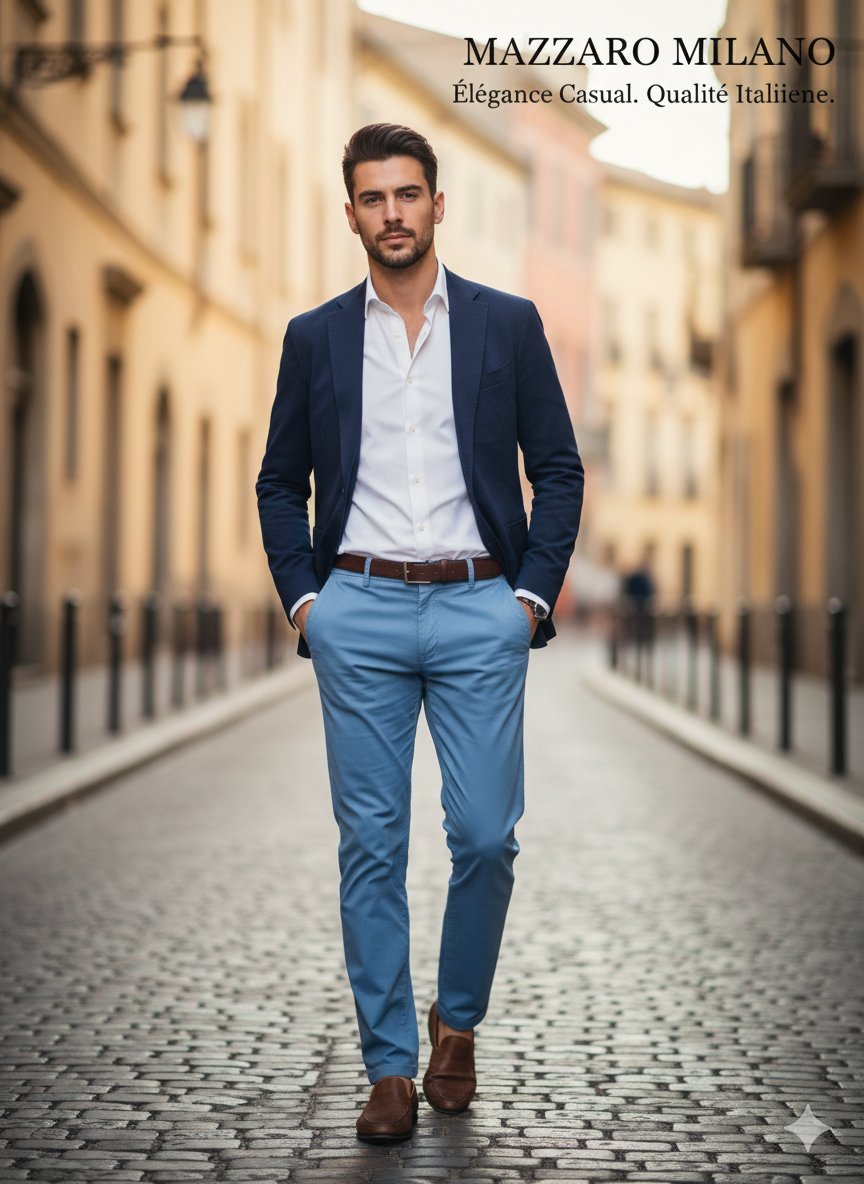 Pantalon de la marque Mazzaro Milano 