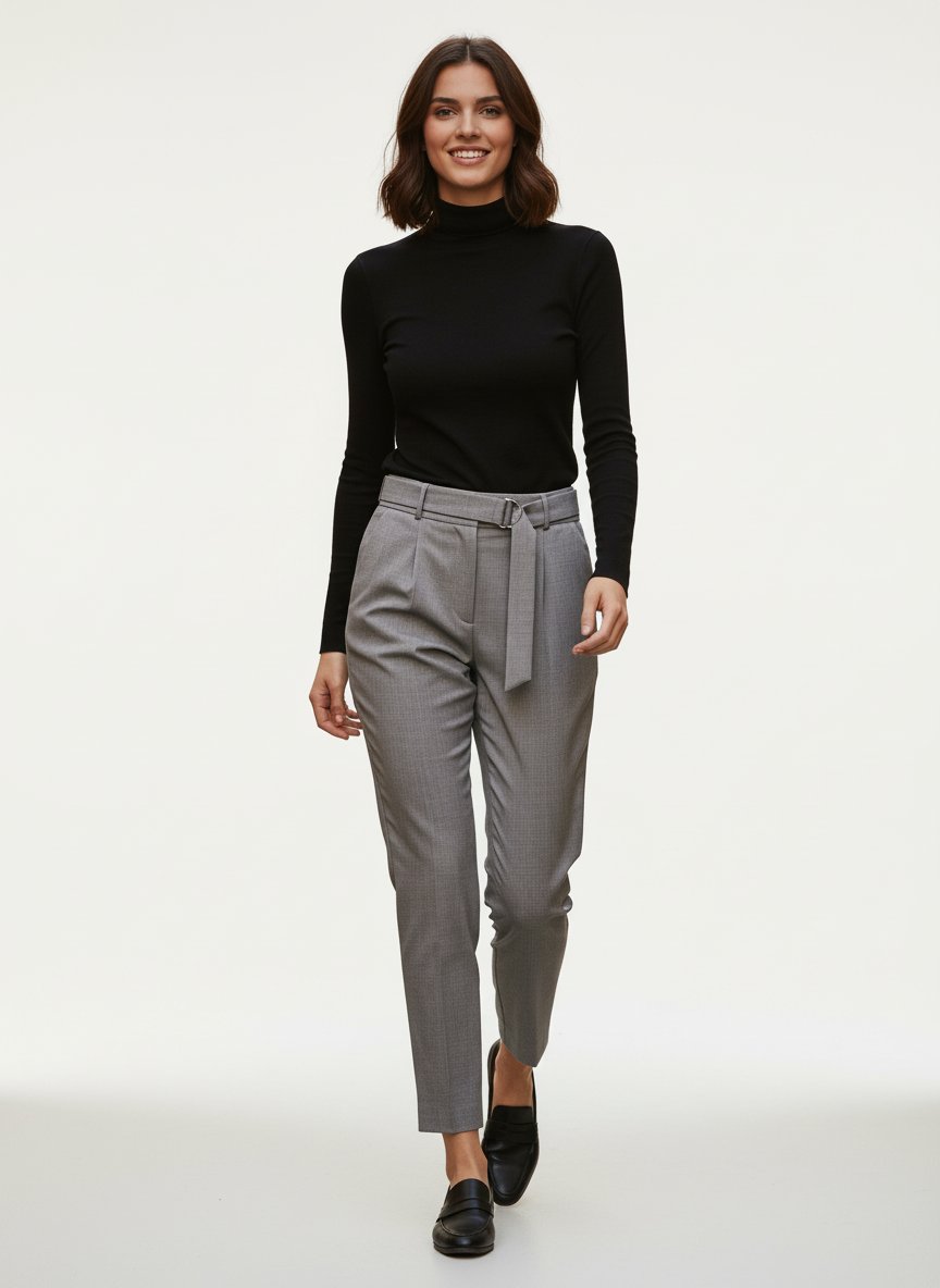 Pantalon paper bag chic