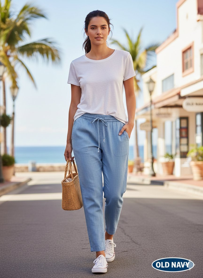 Pantalon décontracté 