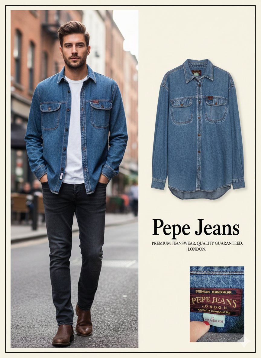 Chemise en jean 