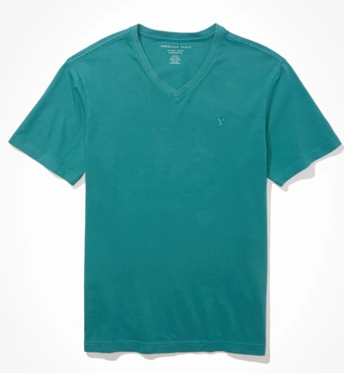 T-shirt Col V