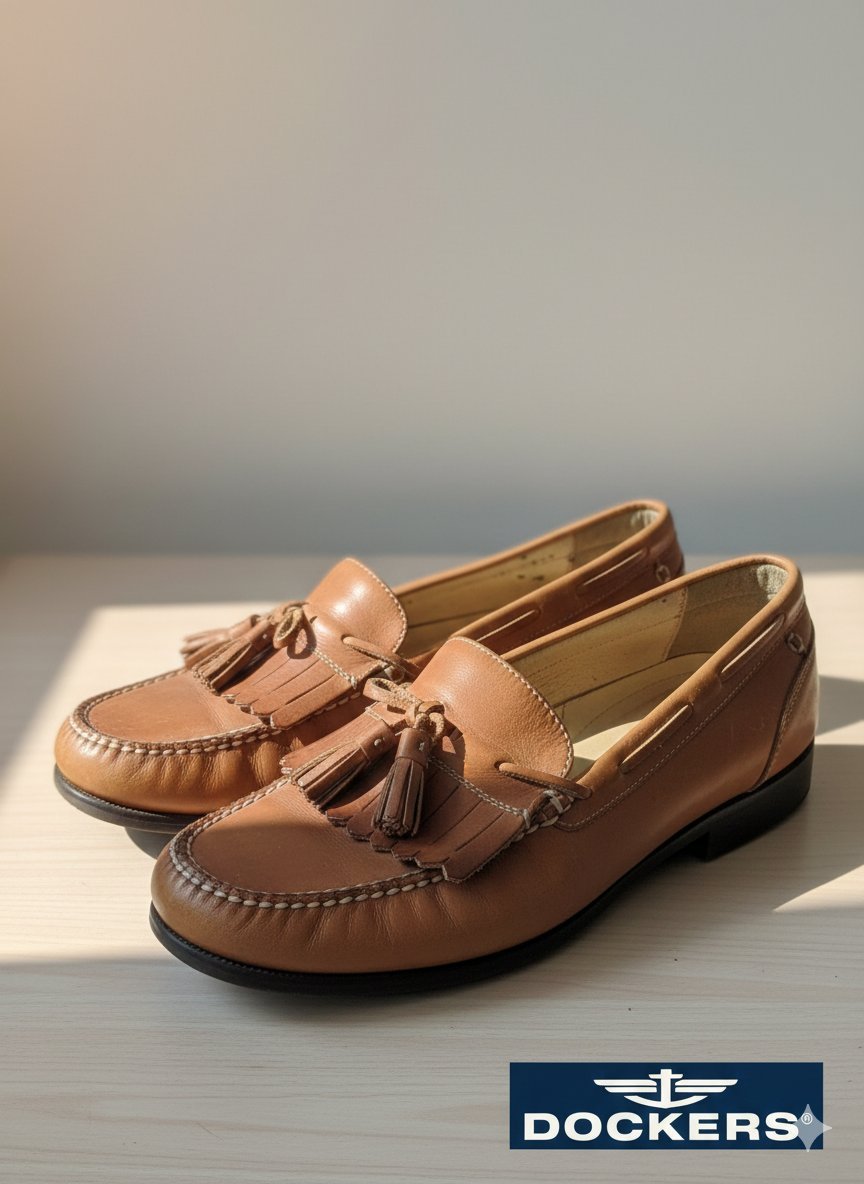 Moccasin en cuir
