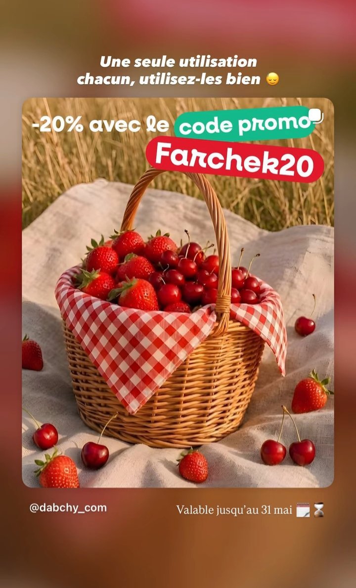 3 codes promo différents 