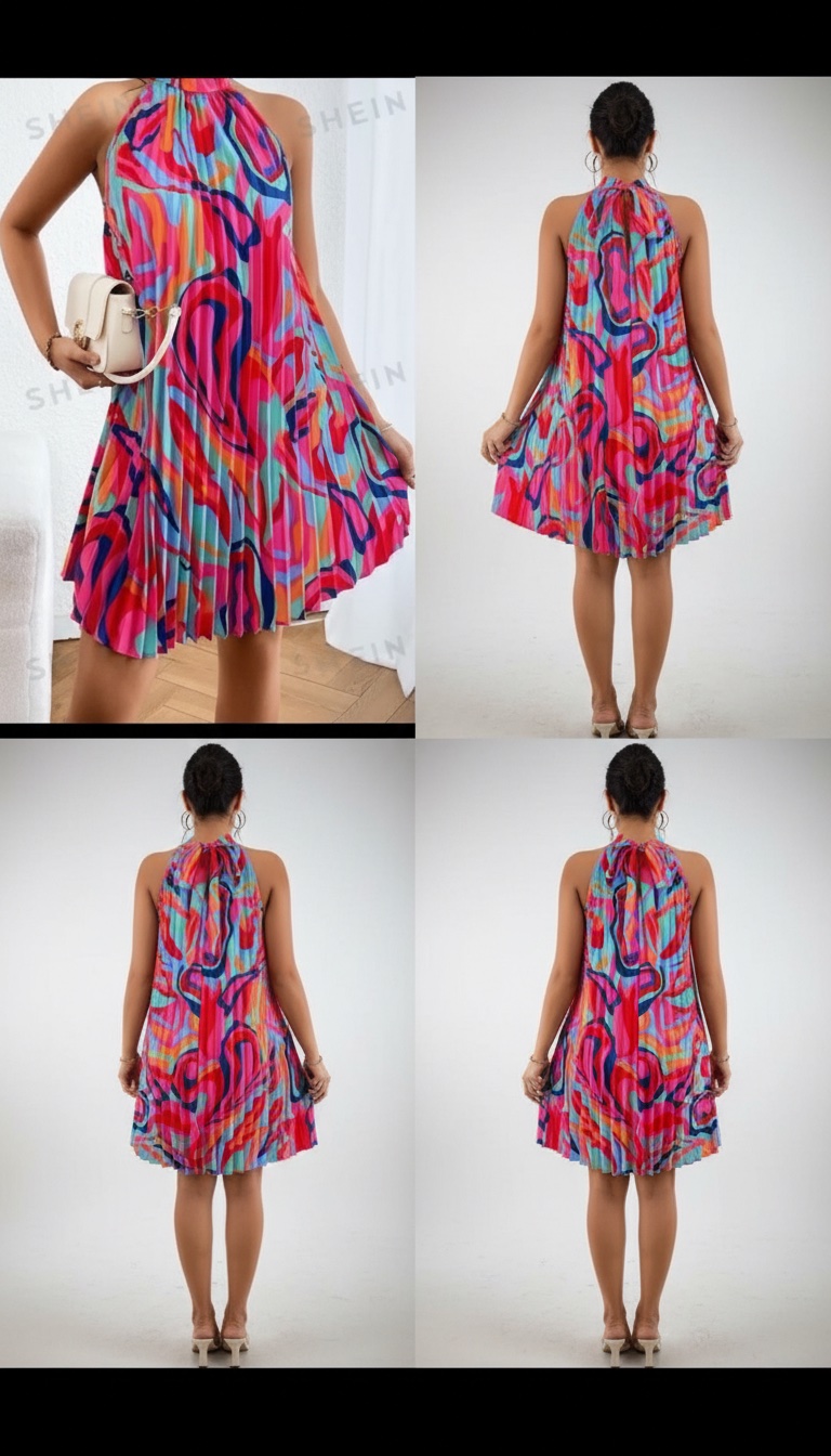 Robe femme multicolore neuf