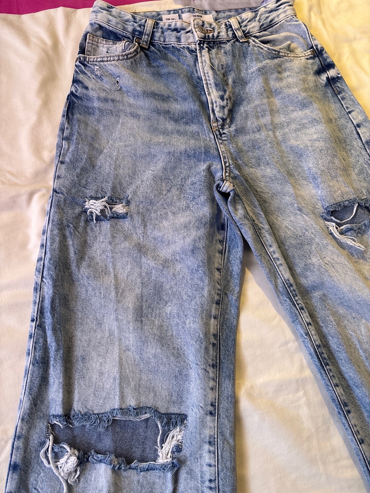 Jean bleu bershka
